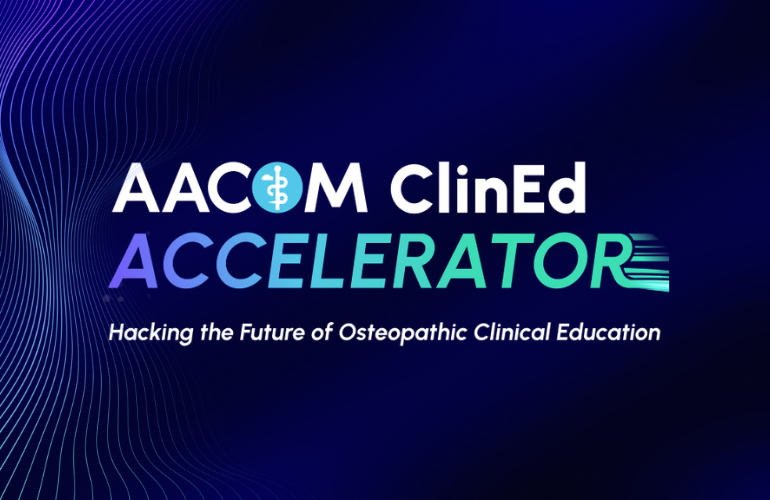 AACOM ClinEd Accelerator banner