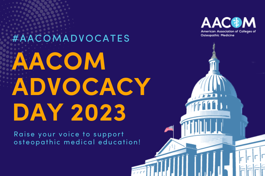 AACOM Advocacy Day 2023, #AACOMAdvocates