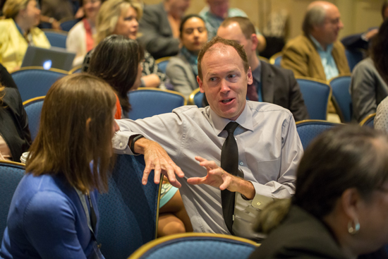 Attendees at AACOM's conference