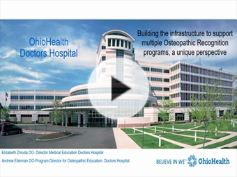 OhioHealth Doctors Hospital: Building the Infrastructure to Support Multiple OR Programs, A Unique Perspective