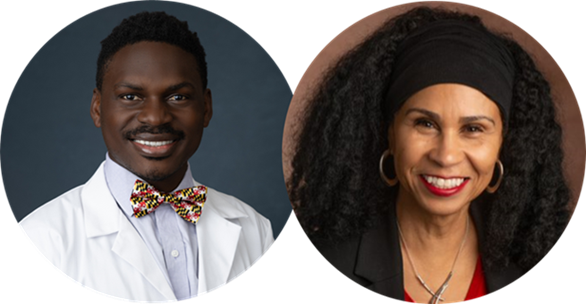 headshots of Dr. Tito and Dr. Dickson