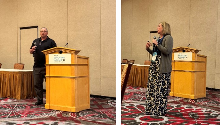 Two GME Fellows present their GME Development Project activities