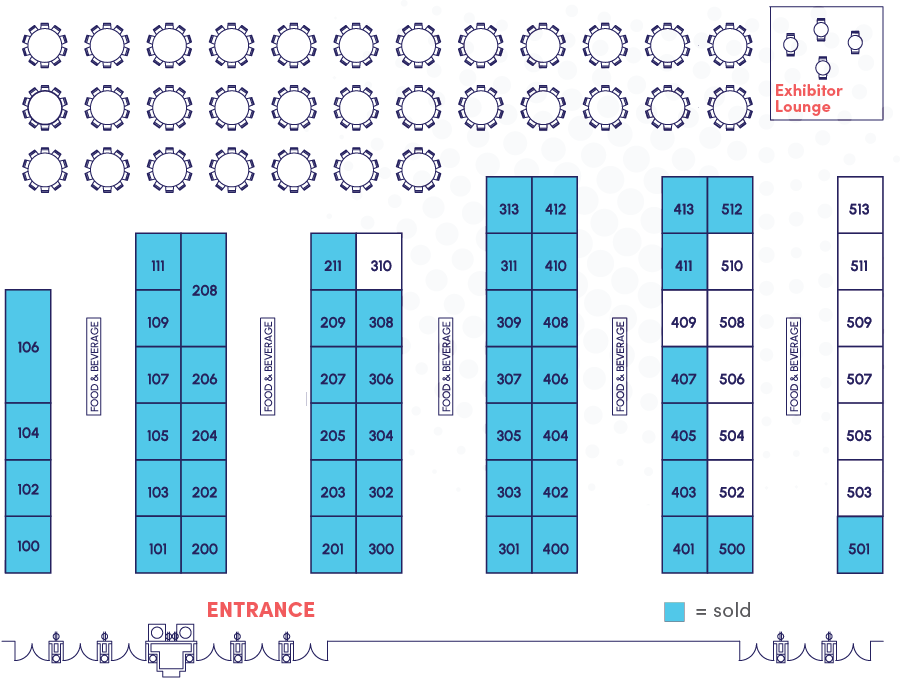 Educating Leaders 2026 Exhibit Hall Floor Plan
