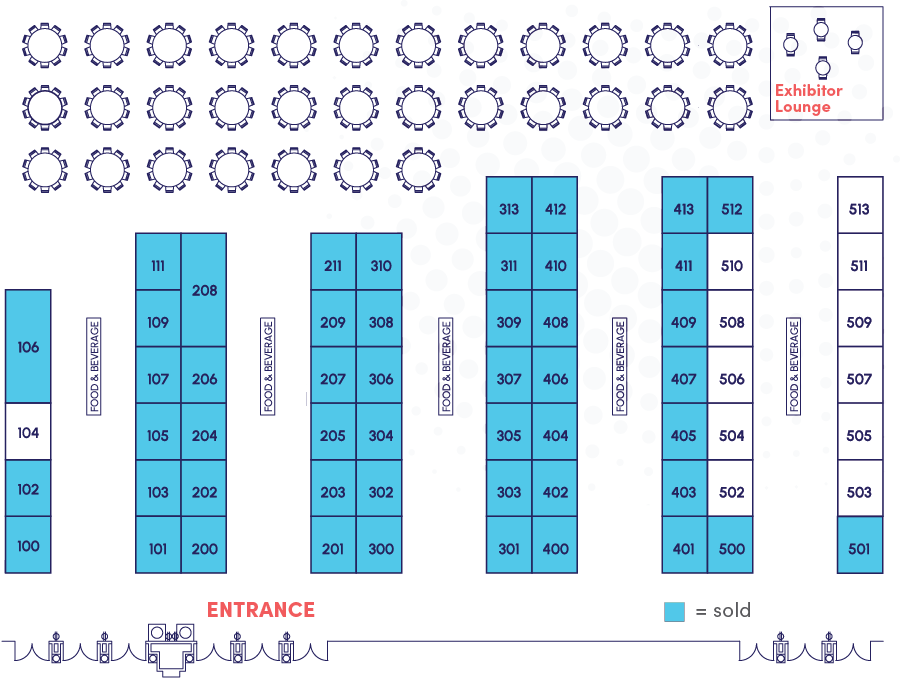 Educating Leaders 2026 Exhibit Hall Floor Plan