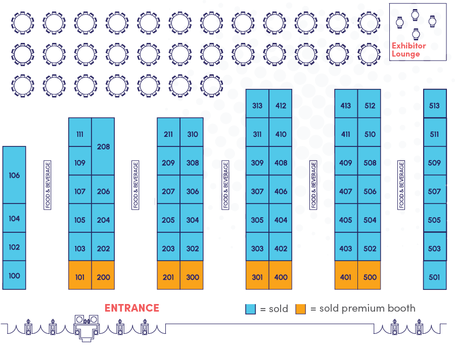 Educating Leaders 2026 Exhibit Hall Floor Plan