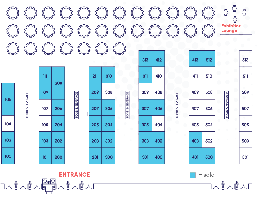 Educating Leaders 2026 Exhibit Hall Floor Plan