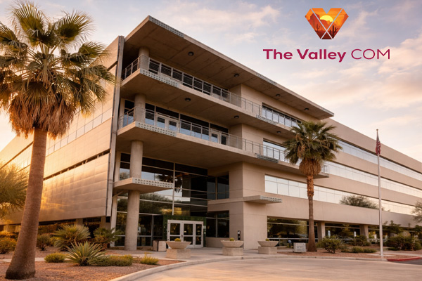 Entrance to The Valley COM building