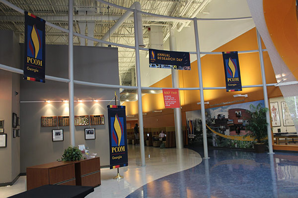 PCOM Georgia building lobby