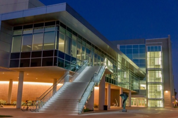 Western U-COMP campus in the evening