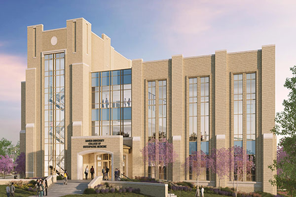 Drawing of XUCOM academic building