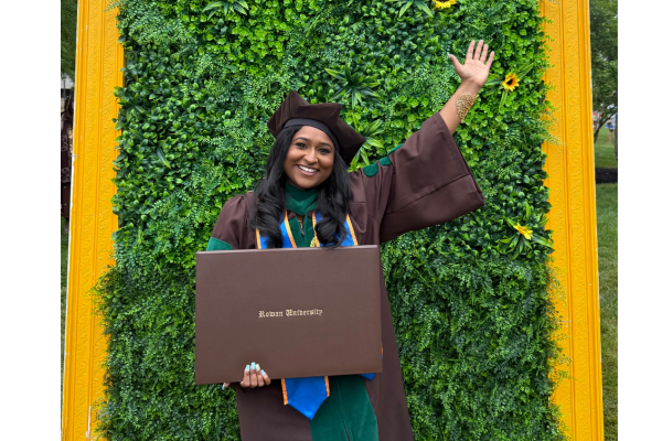 Brittany at her medical school graduation.