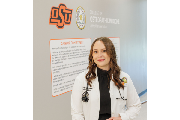 Mackenzee Thompson, DO. Photo Courtesy of Oklahoma State University.