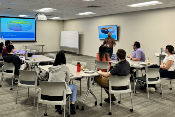 OPC hosted  Jonathan Terry, DO, to lead a Motivational Interviewing Workshop, offering students a valuable opportunity to enhance their patient-centered communication skills.