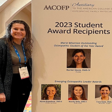 AACOFP 2023 Student Award Recipients poster