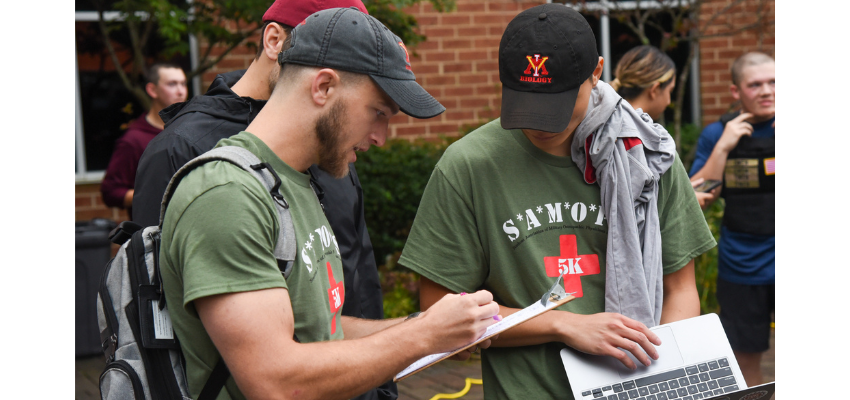 SAMOPS students signing petitions