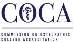 Commission on Osteopathic College Accreditation logo
