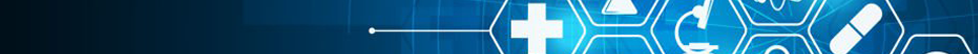 blue abstract art of medical symbols