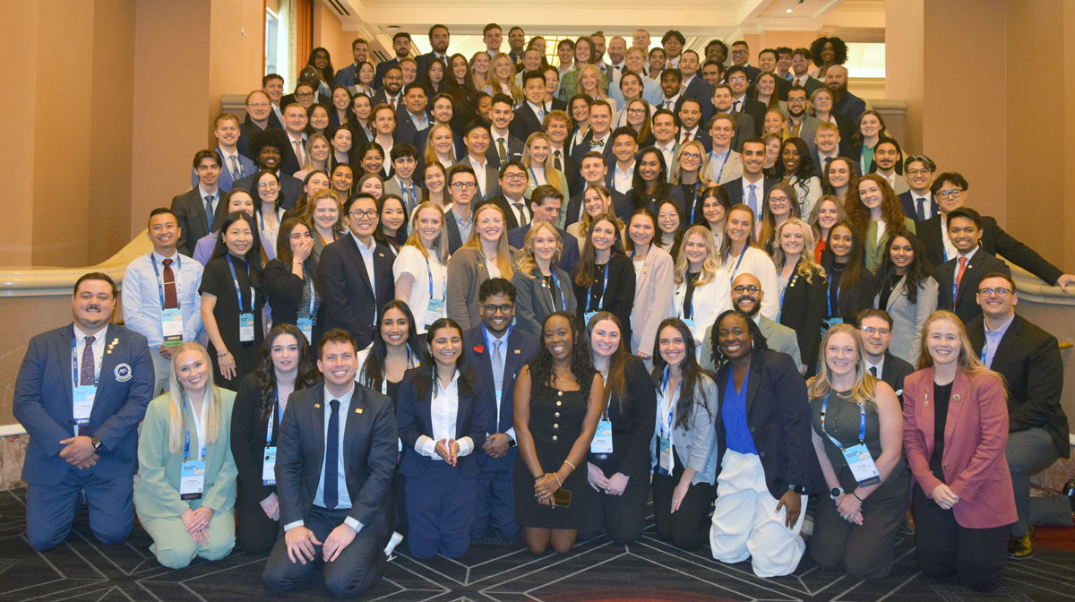 Group photo of COSGP members from both 2025 & 2026