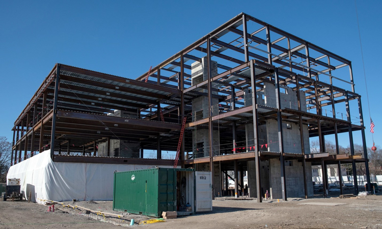 OU-HCOM new building construction