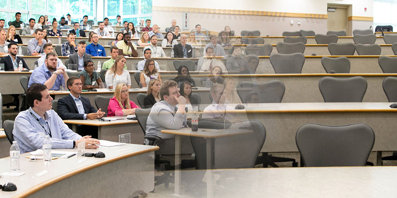 Virtual classroom shows students ghosted over classroom seats