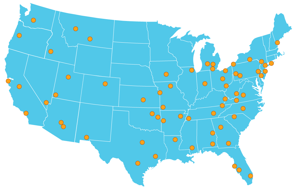 Map 5-19-23-dots only COM Map as of May 2023