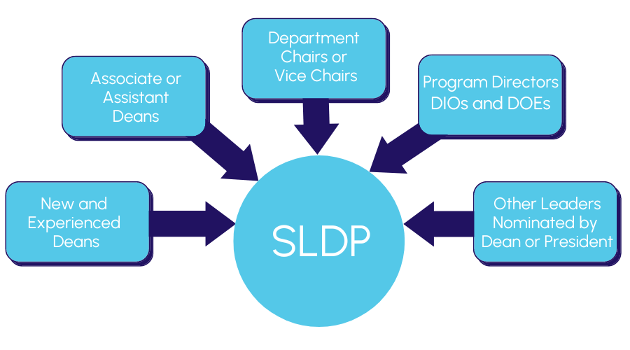Who should apply to the SLDP program graphic